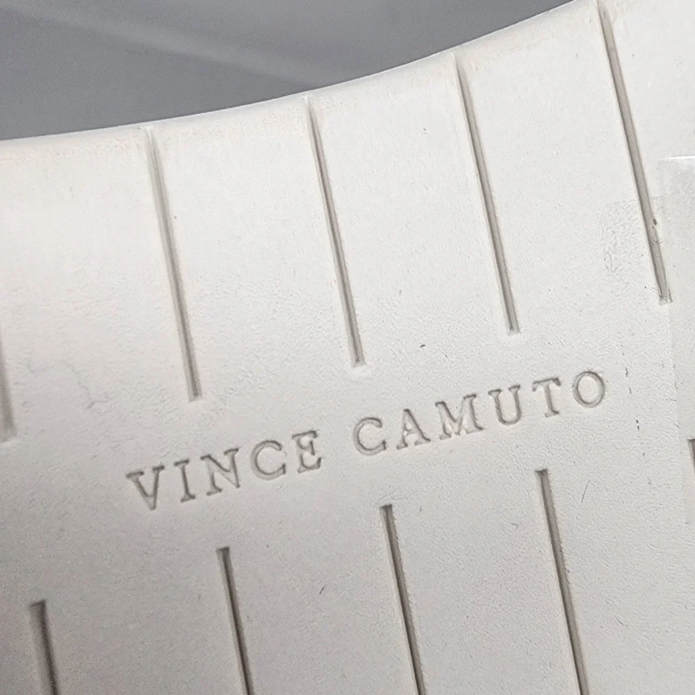 Vince Camuto VC-FETEMEE Tan Leather Platform Wedge‎ Sandals Women 11M 42.5